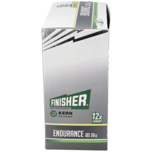 Finisher Endurance Gel Sabor Limón, 12 Uds