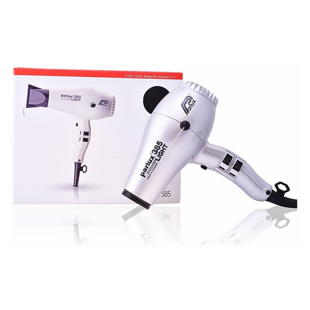 Parlux Hair Dryer 385 Powerlight Ionic Y Ceramic Silver 1Ud