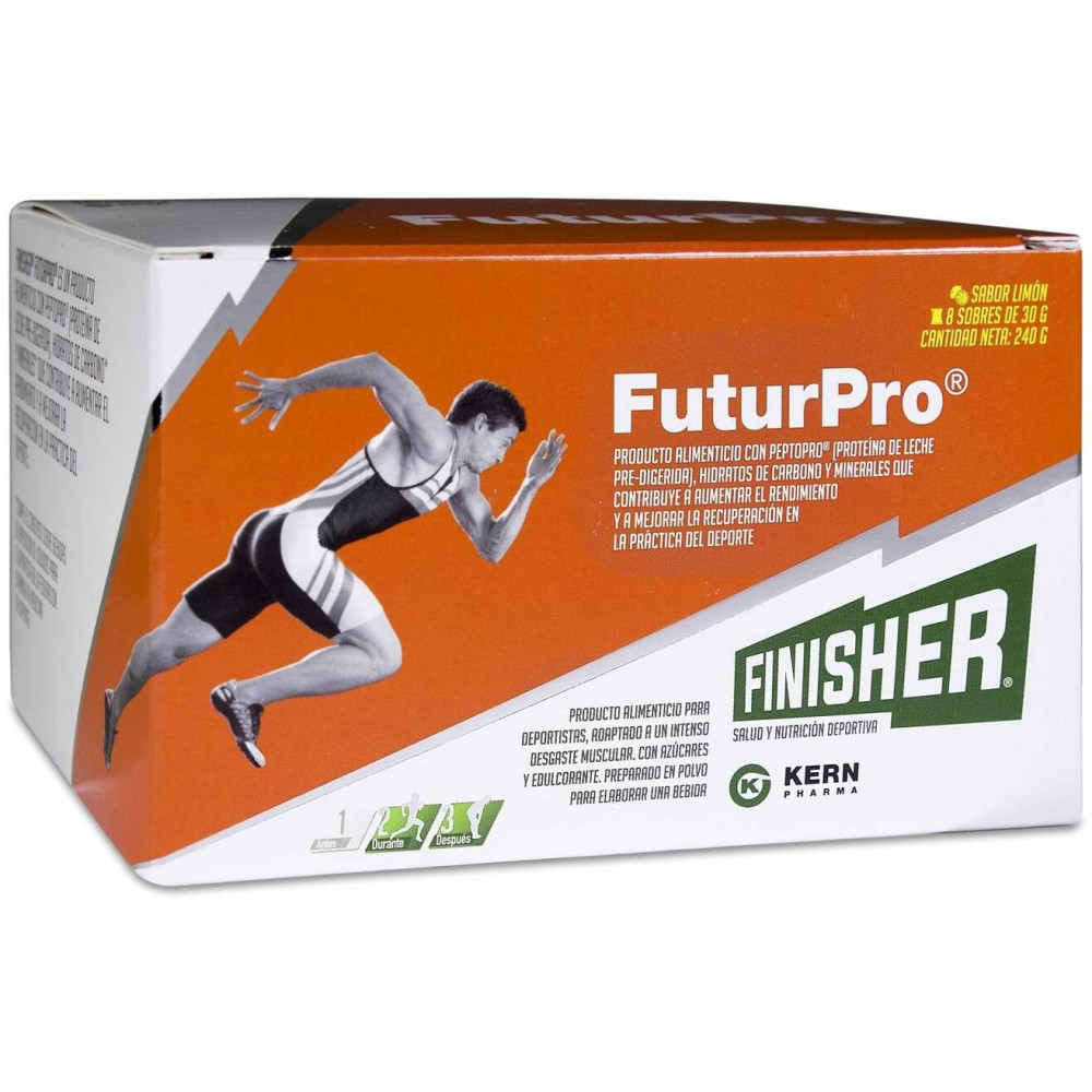 Finisher Futurpro Sabor Limón, 8 Uds