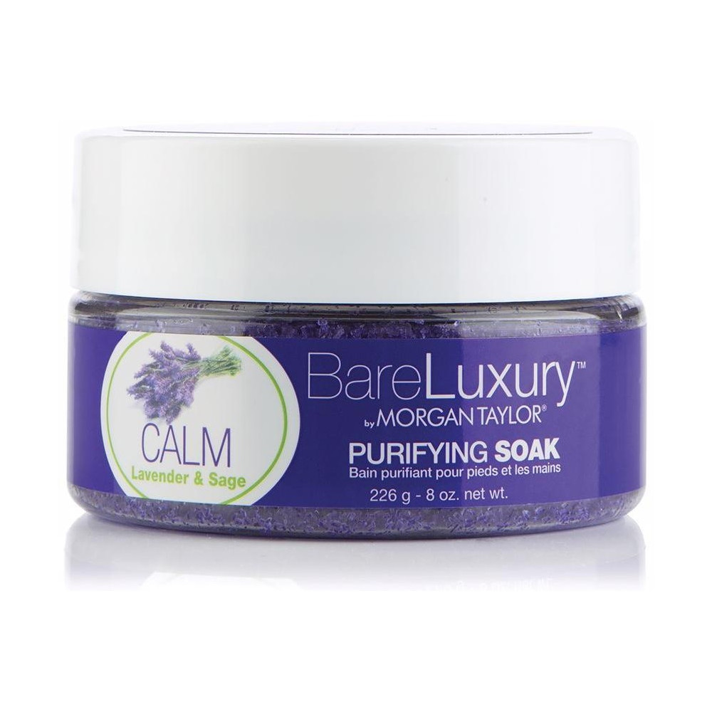 Bareluxury Calm Lavander Y Sage Baño Purificador Manos Pies 226G