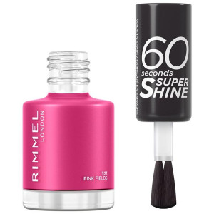 Rimmel 60 Seconds Super Shine Nail Polish 321 Pink Fields 8Ml