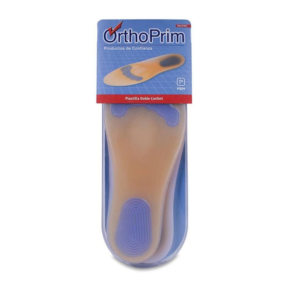 Orthoprim Plantilla Doble Confort Talla M, 1 Par