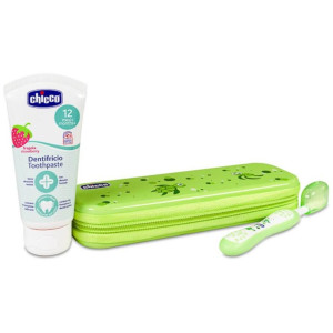 Chicco Set De Higiene Oral Verde, 1 Ud