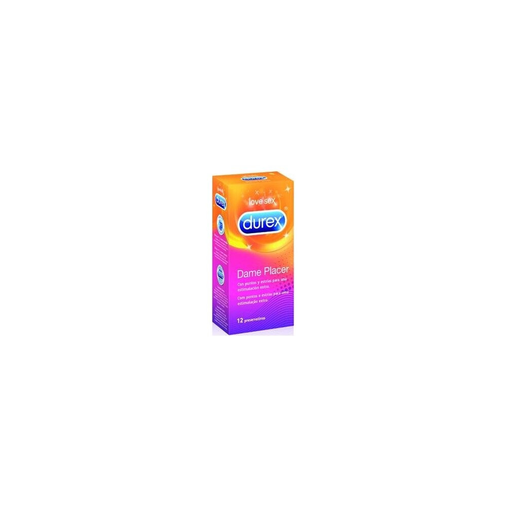 Durex Dame Placer Preservativos 12Uds