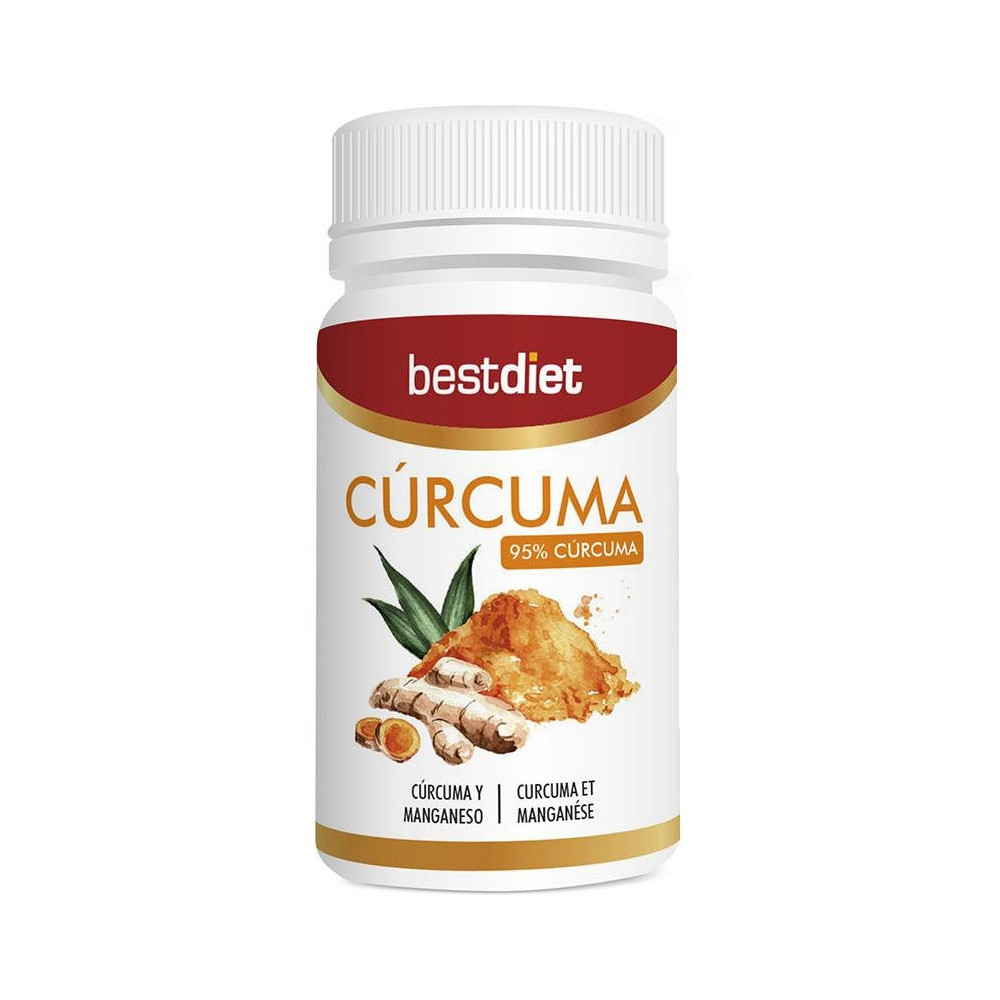Bestdiet Cúrcuma + Manganeso 376Mg 30Caps