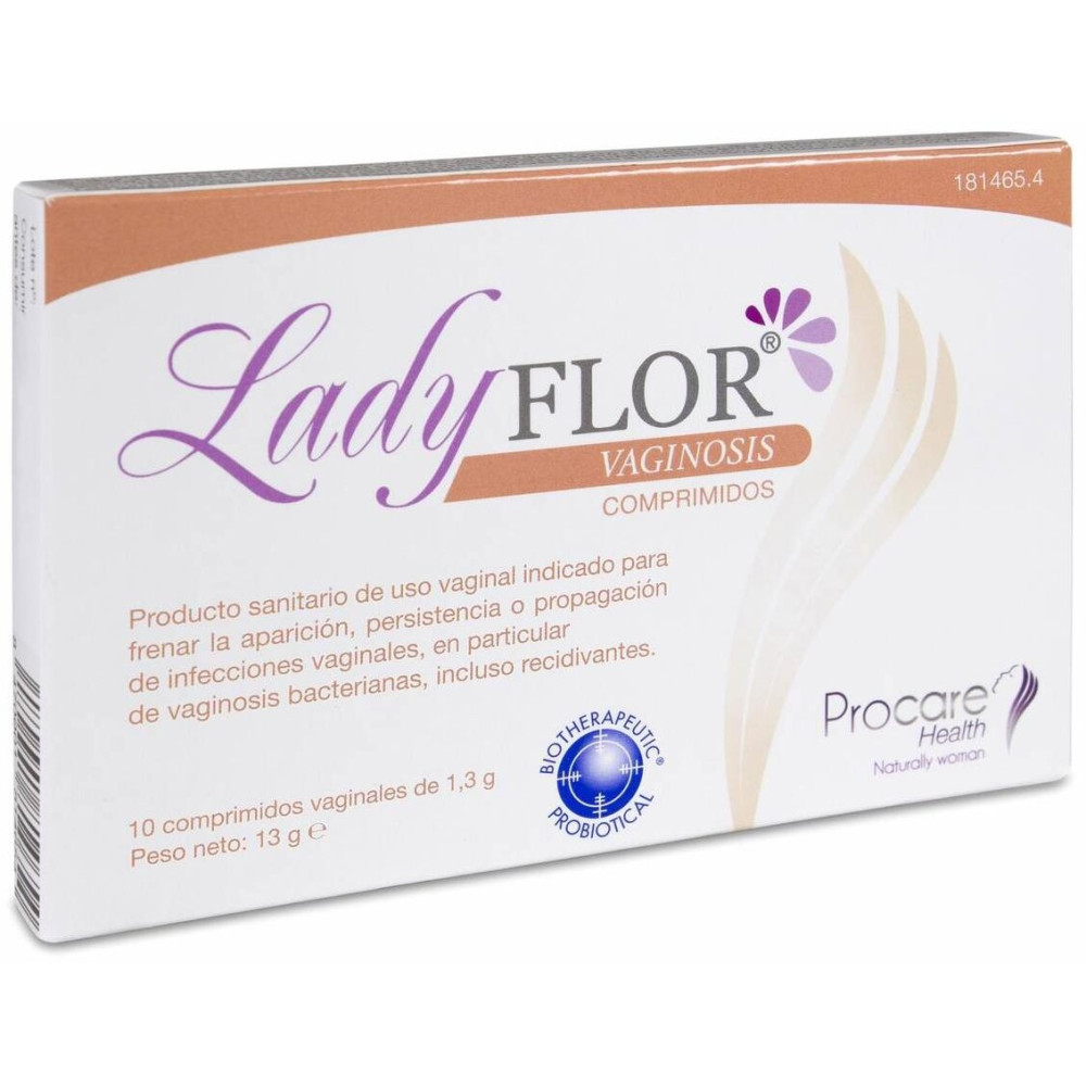 Ladyflor Vaginosis 10 Comprimidos Vaginales