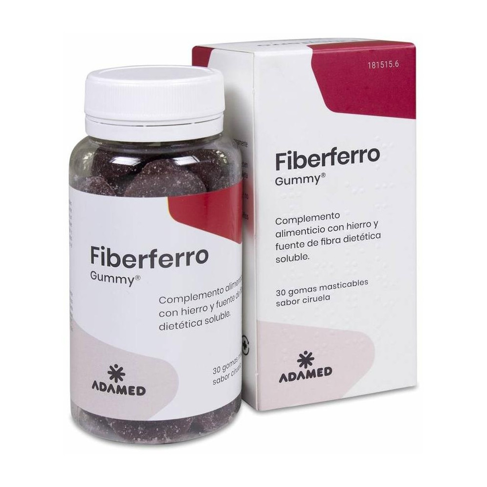 Fiberferro Gummy 30 Gomas Masticables