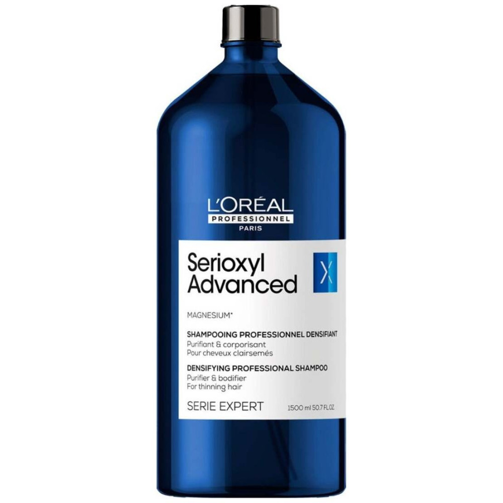 L'Oréal Serioxyl Advanced Densifying Purifier Y Bodifier Professional Shampoo 1500Ml