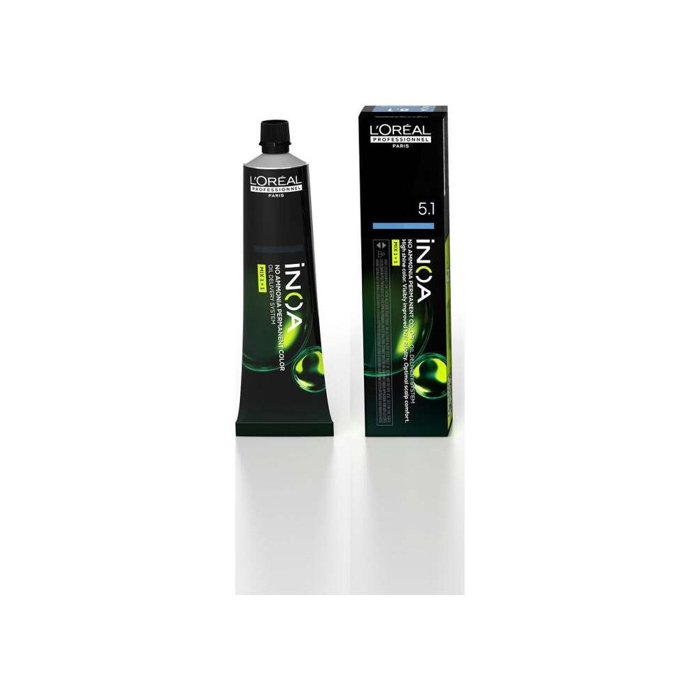 L'Oréal Tinte Inoa 5.1 Castaño Claro Ceniza 60Ml