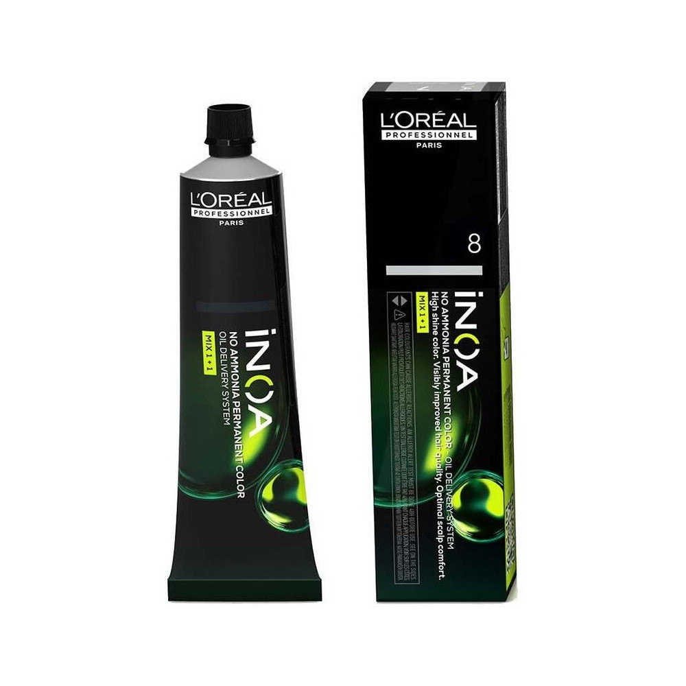 L'Oréal Inoa Ammonia-Free Permanent Color 8 60G