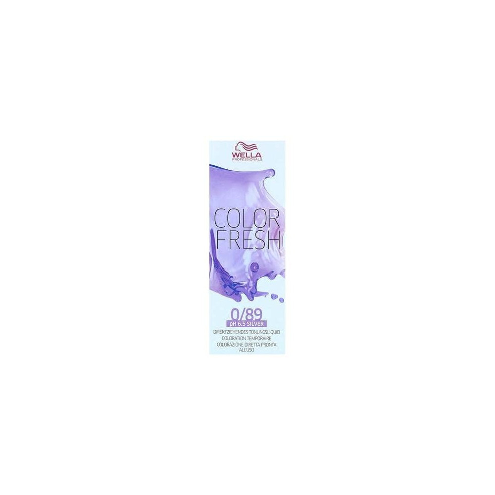 Wella Color Fresh 0-89 Silver 75Ml