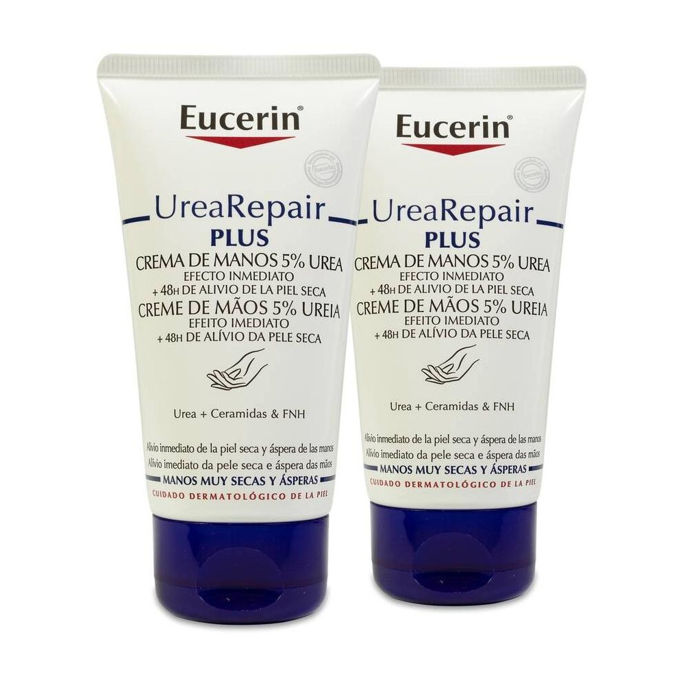 Urearepair Plus Crema De Manos 5% Urea Lote 2 X 75 Ml