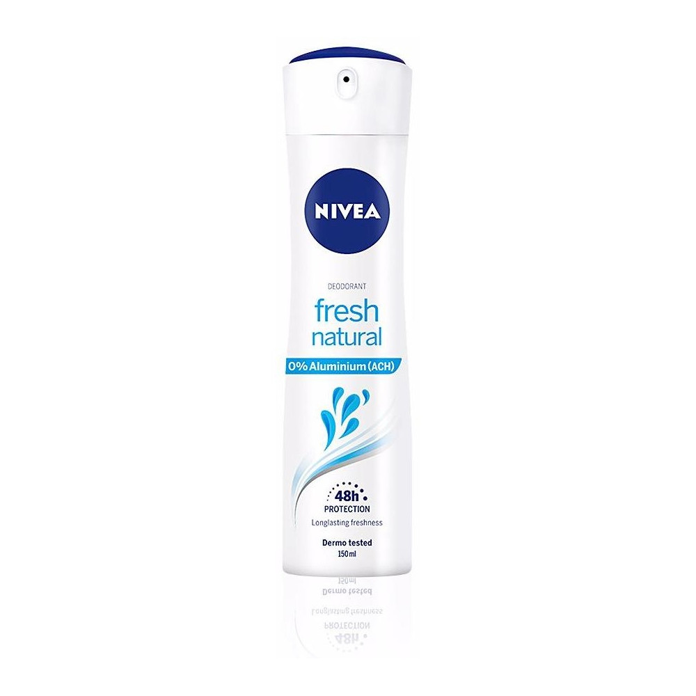 Nivea Fresh Natural Desodorante 0% Aluminio Spray 150Ml