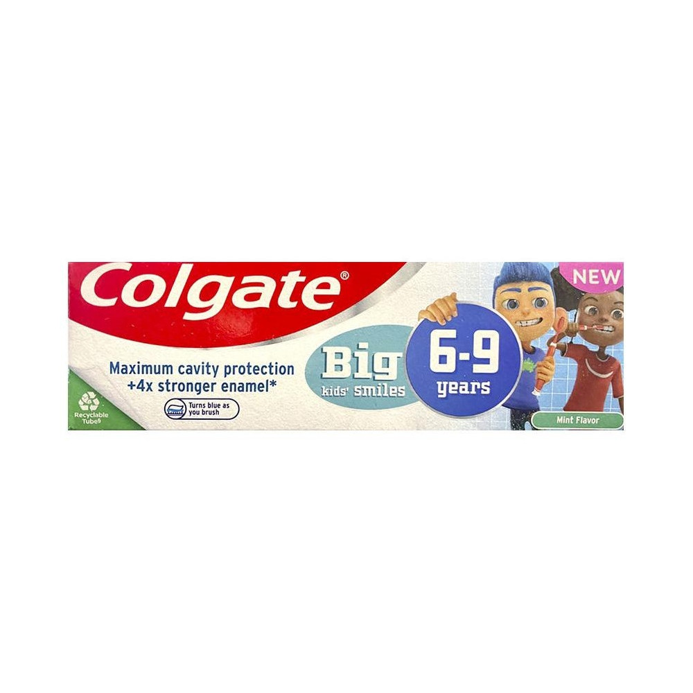 Colgate Infantil 6 A 9 Años Pasta Dentífrica Menta Fresca 50 Ml
