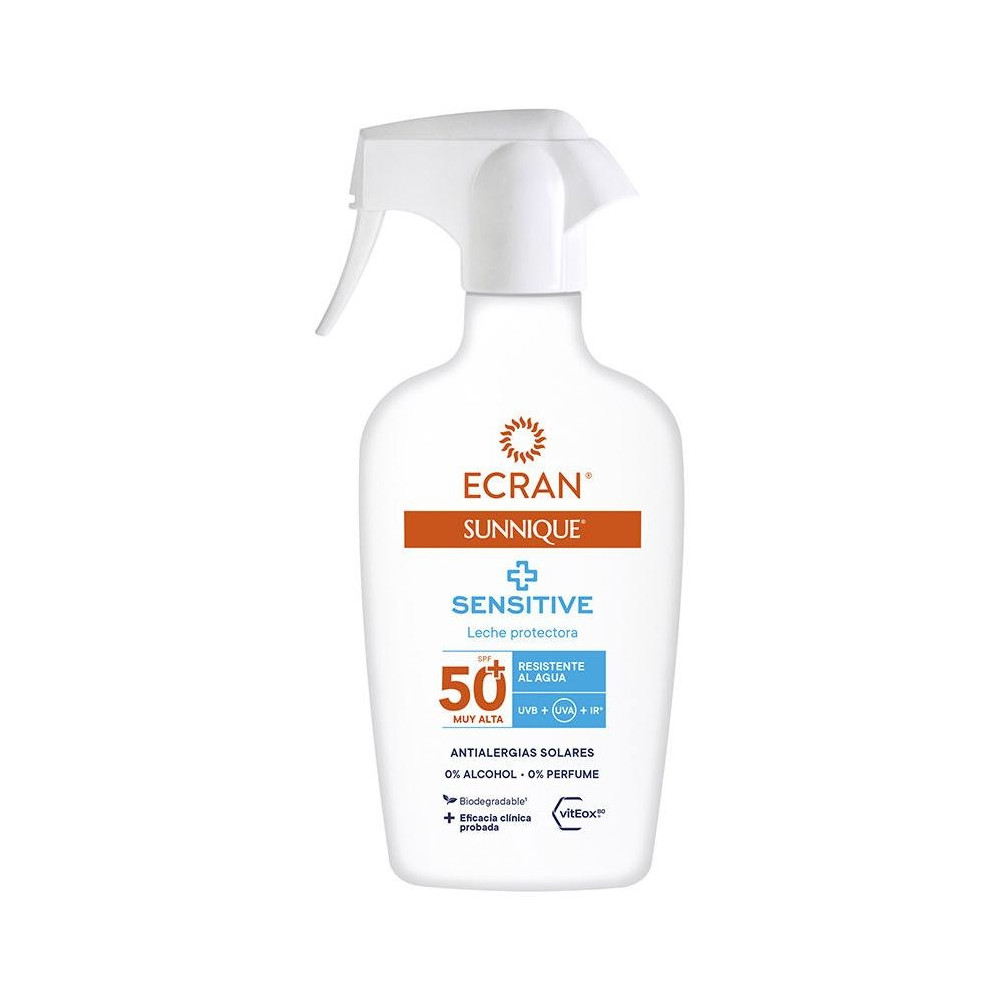 Ecran Sunnique Sensitive Pistola Spf50+ 270 Ml