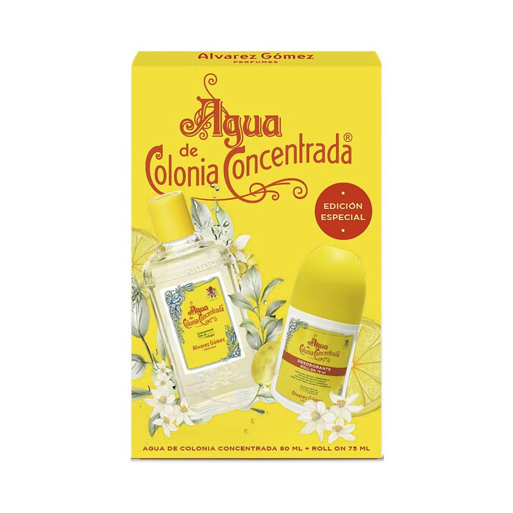 Agua De Colonia Concentrada Lote 2 Pz