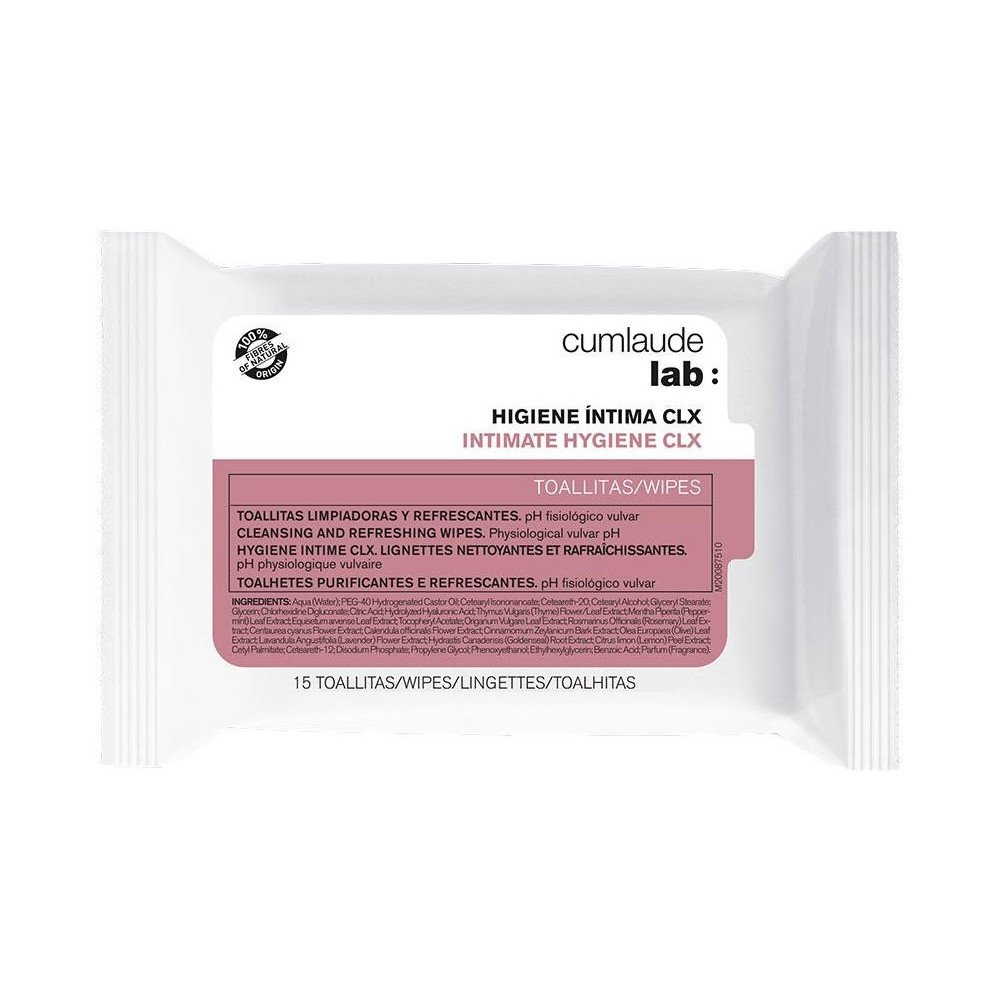 Cumlaude Lab Higiene Íntima Clx Toallitas 15Uds