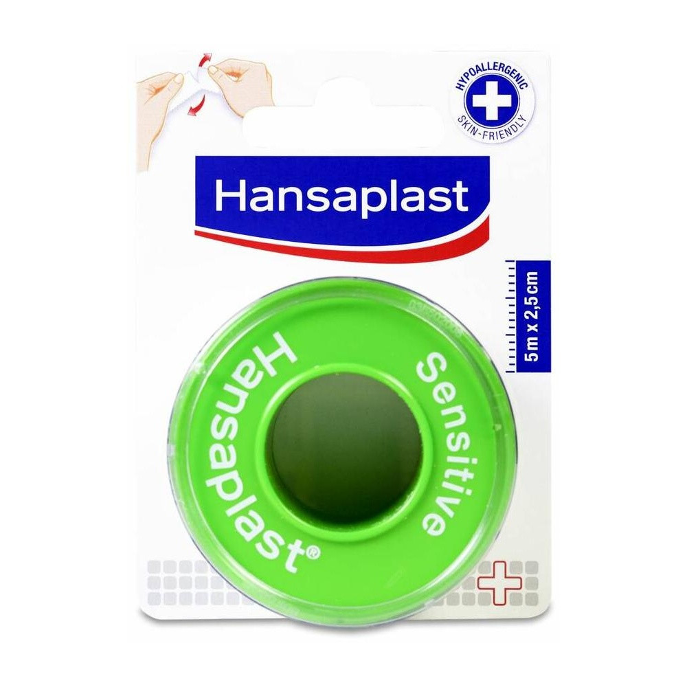 Hansaplast Esparadrapo Hipoalerg Seda 5Mx2,5Cm Blc