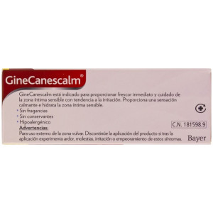 Bayer Ginecanescalm® Gel Crema Calmante 15G