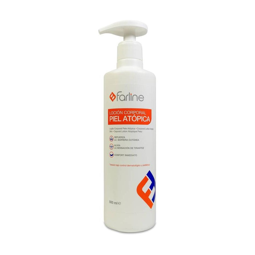 Farline Loción Corporal Piel Atópica, 500 Ml