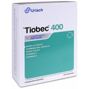 Tiobec 400, 40 Comprimidos