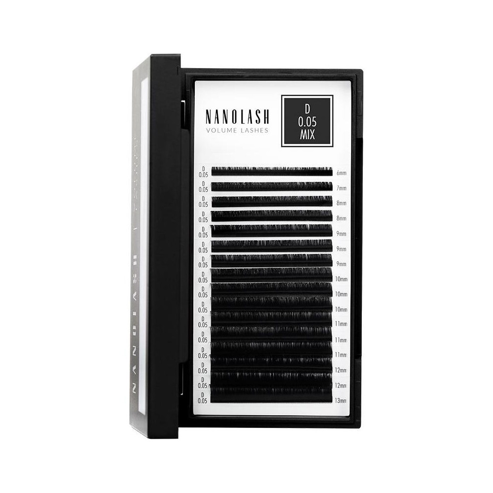 Volume Lashes Pestañas Postizas 0.05 D 6-13 Mm 1 U