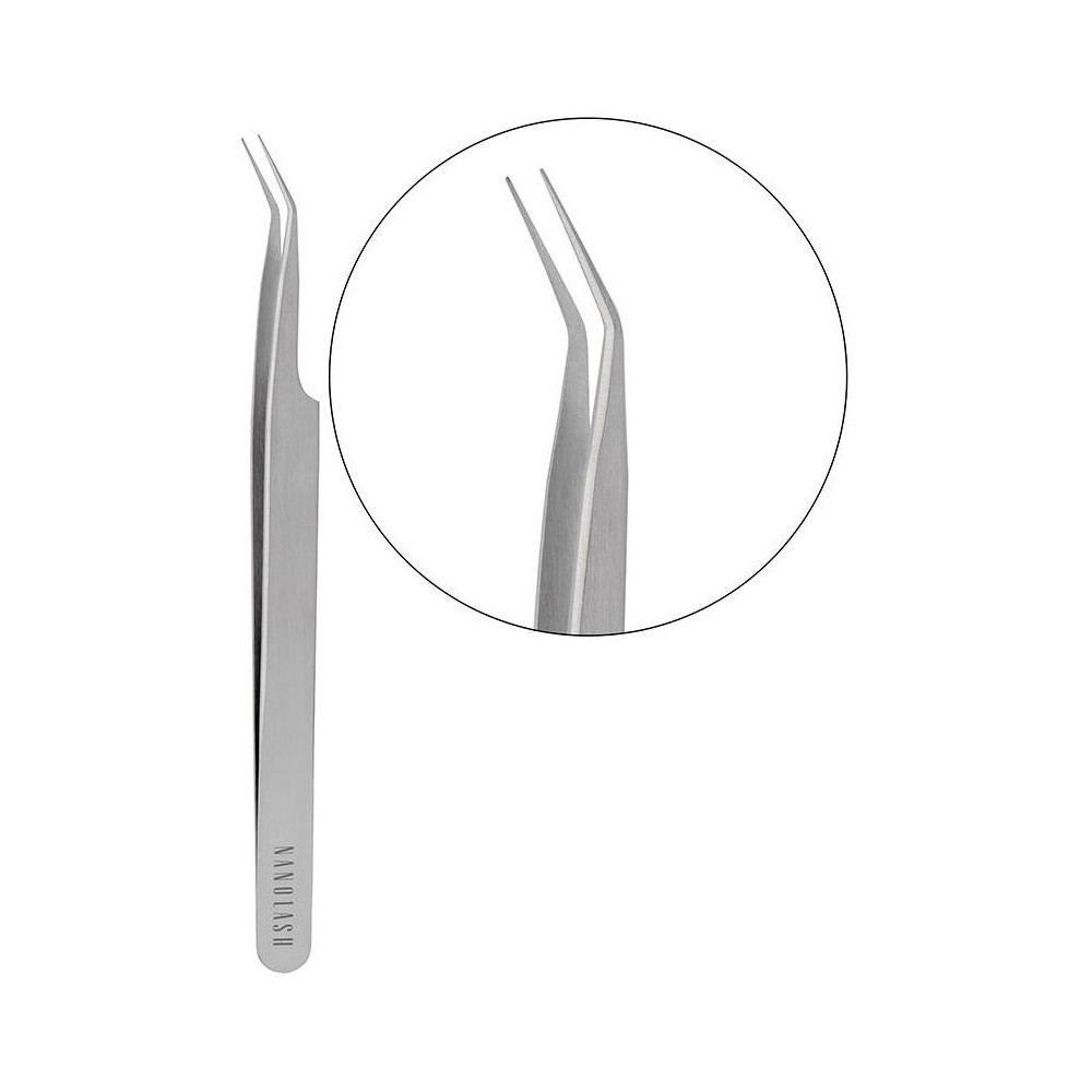 Curved Pinzas Para Pestañas 1 U