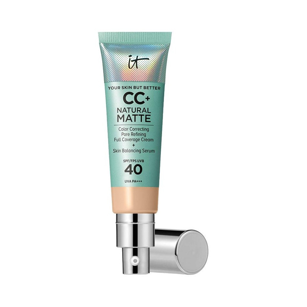 Cc+ Natural Matte Base De Maquillaje En Crema Spf40 Light 32 Ml