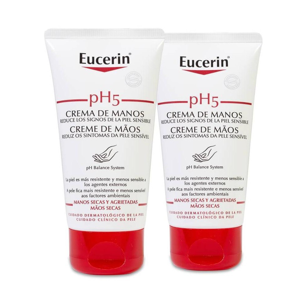 Eucerin Ph5 Crema De Manos Pack 75Ml X 2Uds