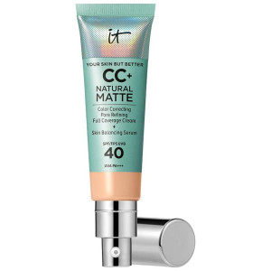 Cc+ Natural Matte Base De Maquillaje En Crema Spf40 Light Medium 32 Ml