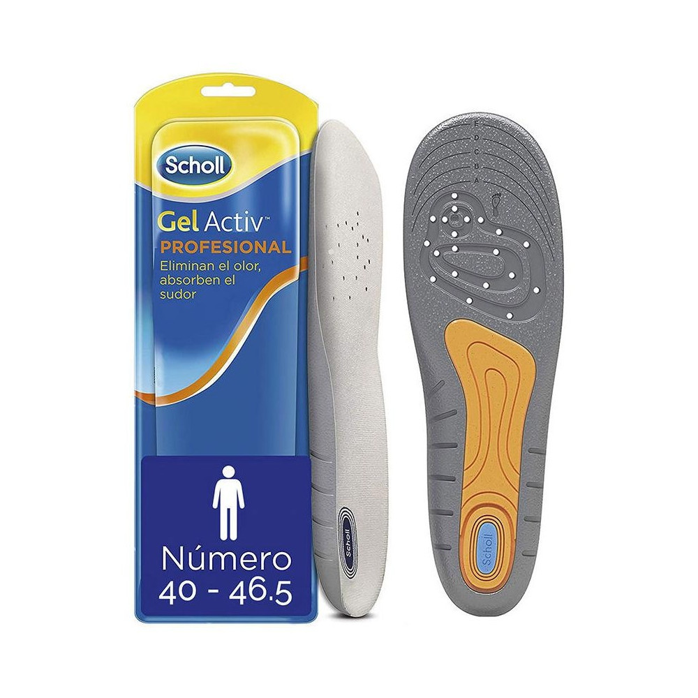 Gel Activ Profesional Plantilla Para Hombre Talla 40-46.5 1 U 2