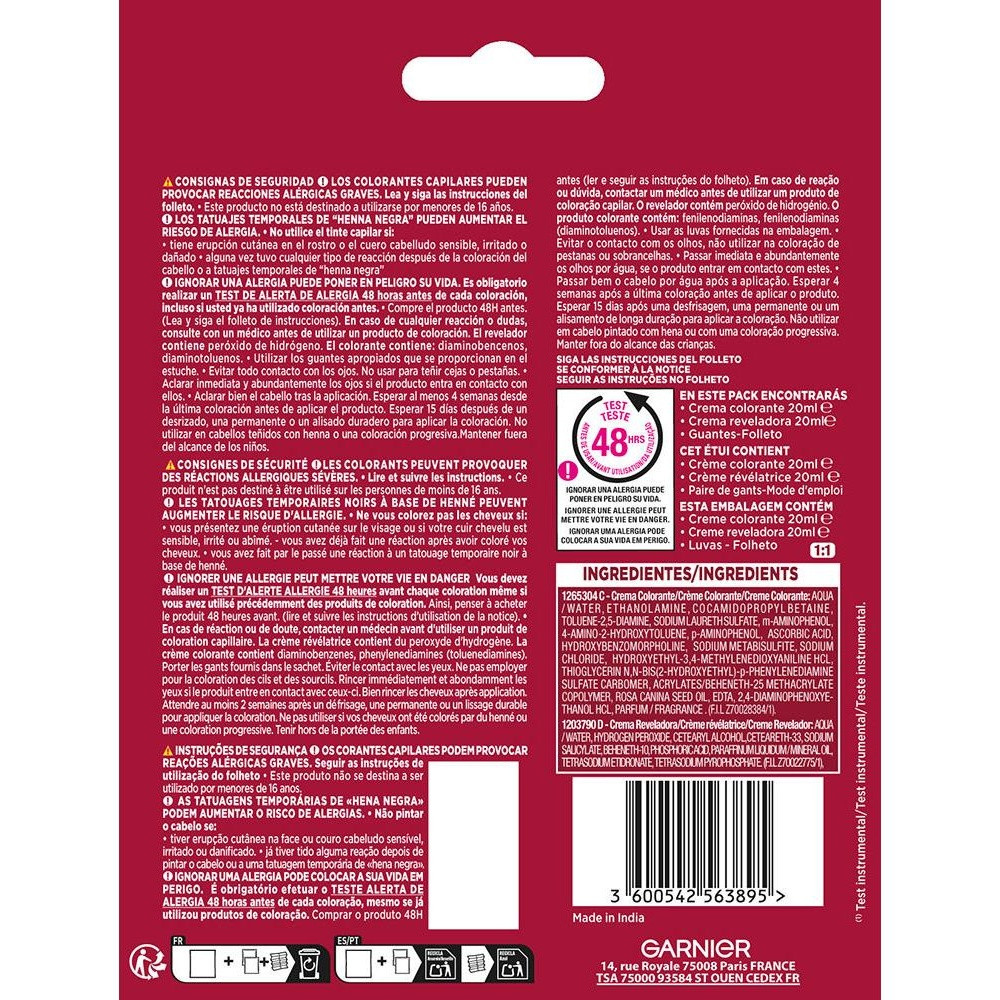 Color Sensation Champú 4.0-Brown 1 U