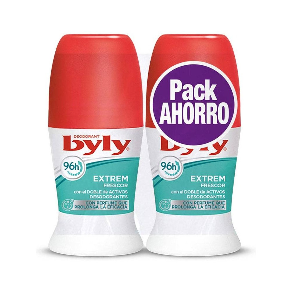 Extrem Frescor 96H Deo Roll-On Lote 2 X 50 Ml