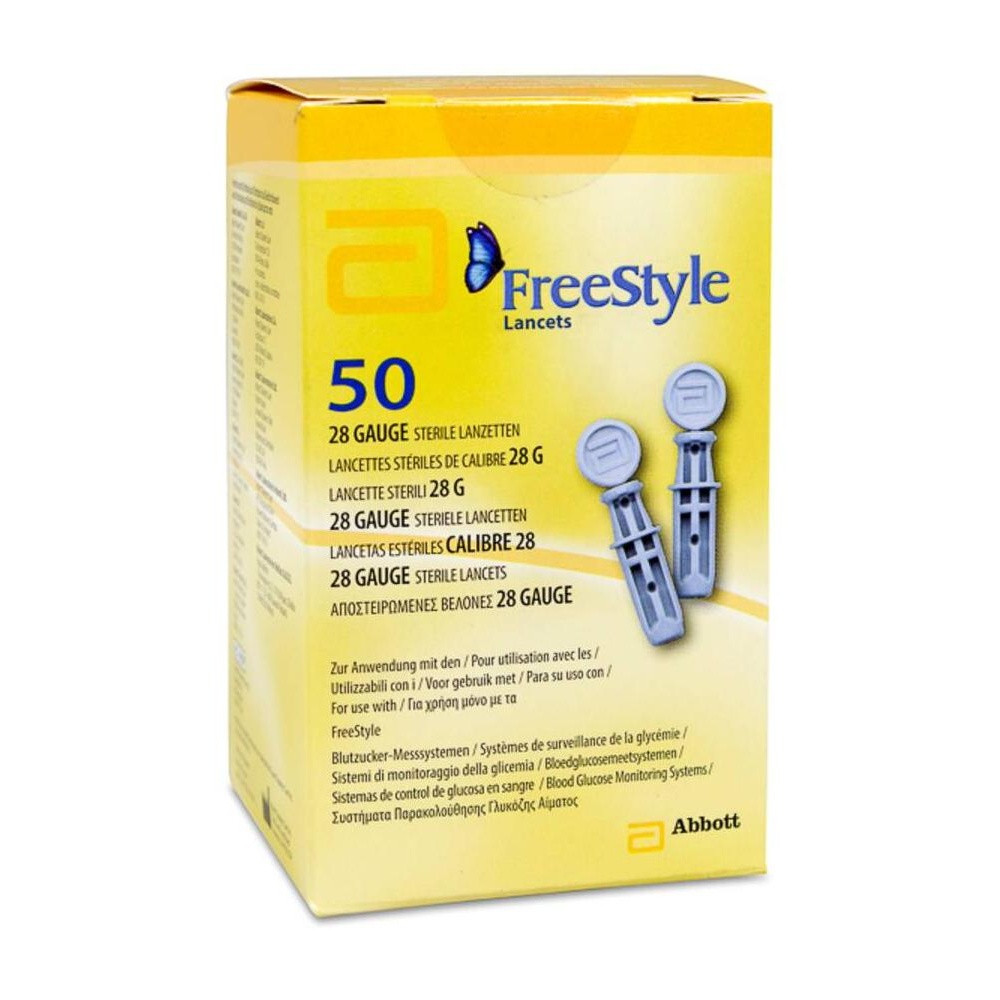 Freestyle 50 Lancetas Abbott