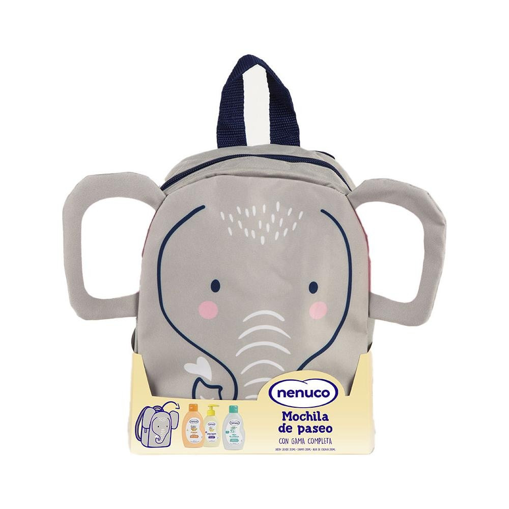 Mochila Elefantito Estuche 4 Pz