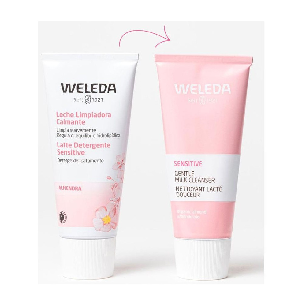 Almendra Leche Limpiadora Calmante, Leches Limpiadoras Weleda - Perfumes Club