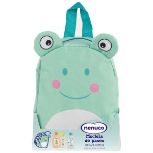 Mochila Ranita Estuche 4 Pz