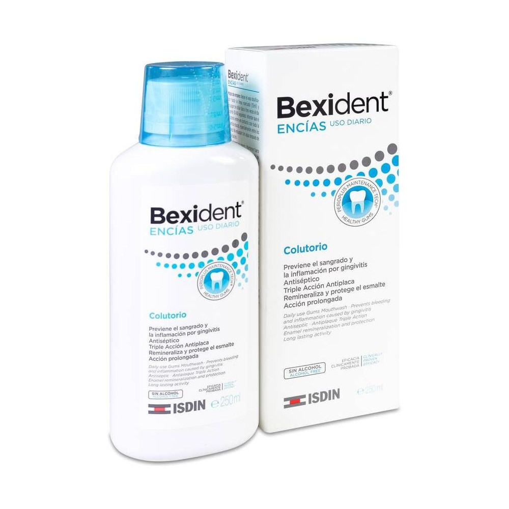 Isdin Bexident Encías Uso Diario Colutorio, 250 Ml