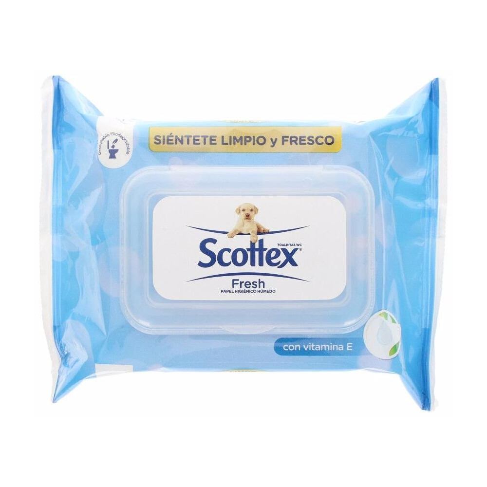 Scottex Papel Higiénico Húmedo Original, Toallitas Scottex - Perfumes Club