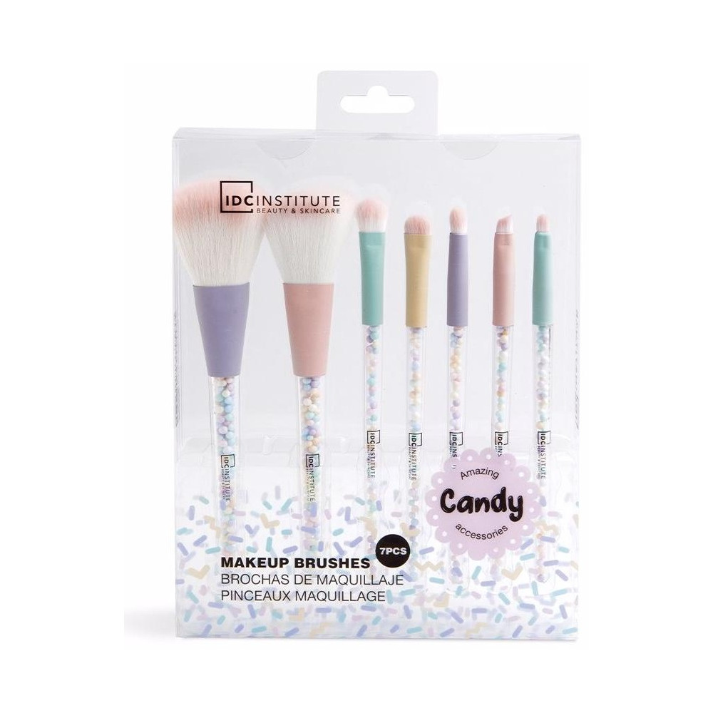 Candy Makeup Brushes Lote 7 Pz