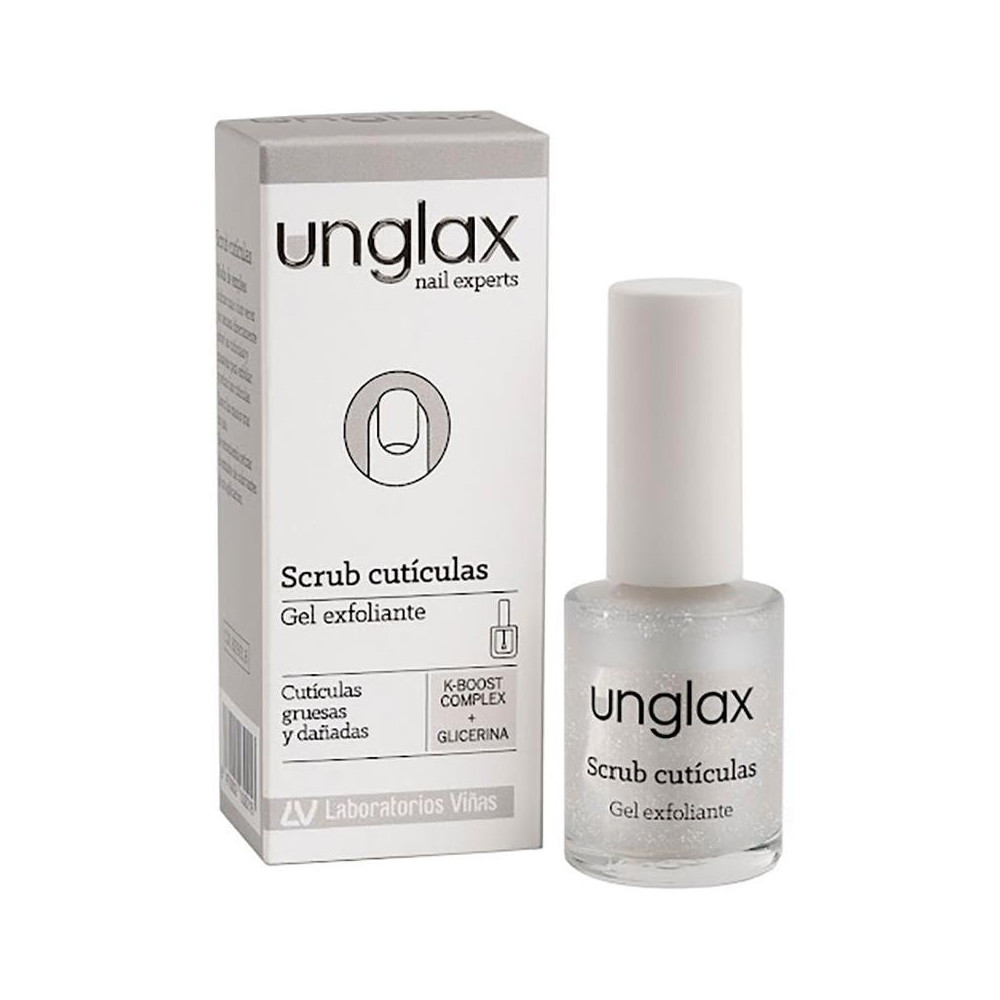 Unglax Scrub Cutículas Gel Exfoliante 10Ml