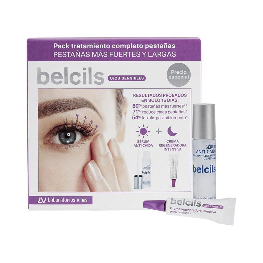 Belcils Tratamiento Completo Pestañas Estuche 2 Pz