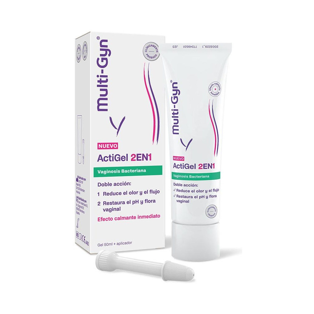 Multi-Gyn Actigel 2 En 1 Previene Vaginosis Bacteriana 50 Ml