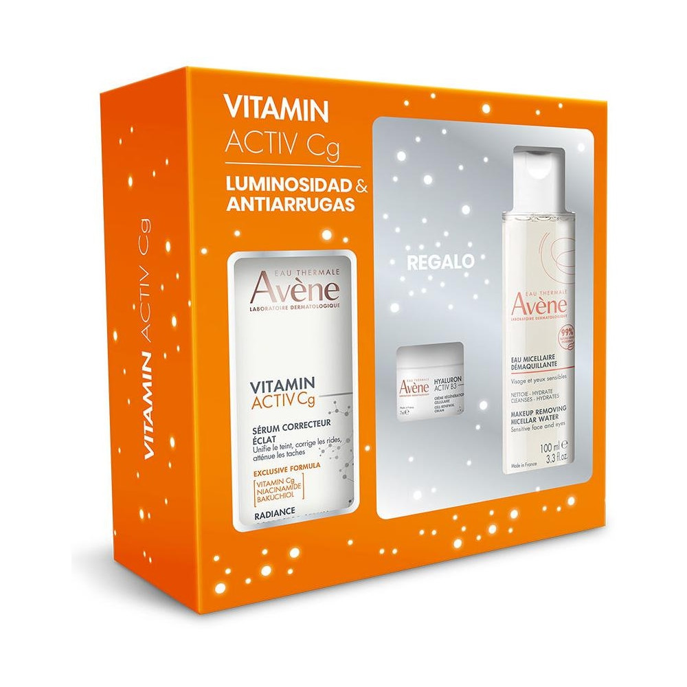 Vitamin Activ Cg Sérum + Micelar + Crema Estuche 3 Pz