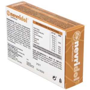Shedir Nevridol Complemento Para El Sistema Nervioso En Comprimidos