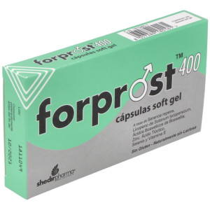Shedir Forprost 400 Suplemento Para La Próstata En Cápsulas Blandas