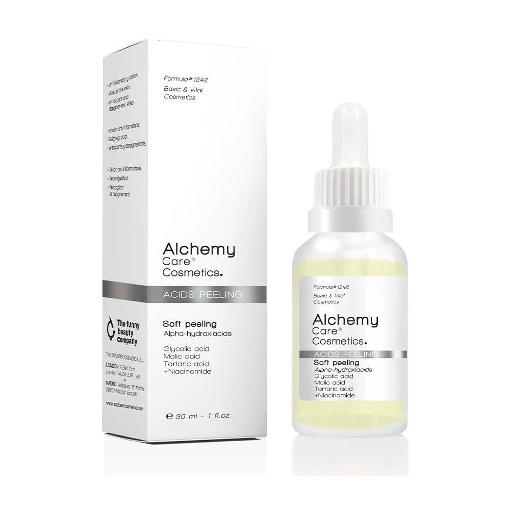 Acids Peeling Soft Peeling, Reafirmantes Y Efecto Lifting Alchemy Care Cosmetics - Perfumes Club