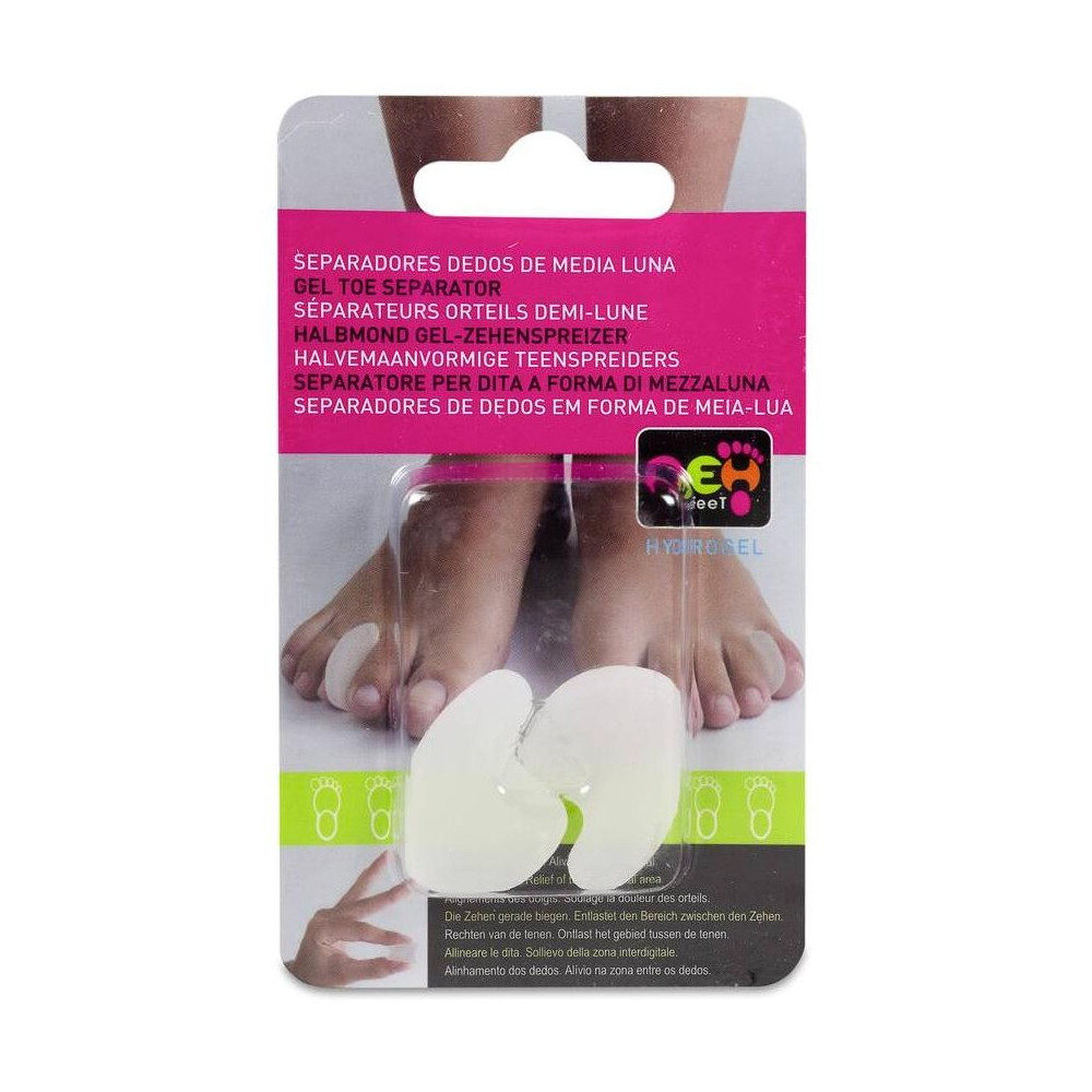 Neh Feet Separadedos Media Luna Talla L, 2 Uds