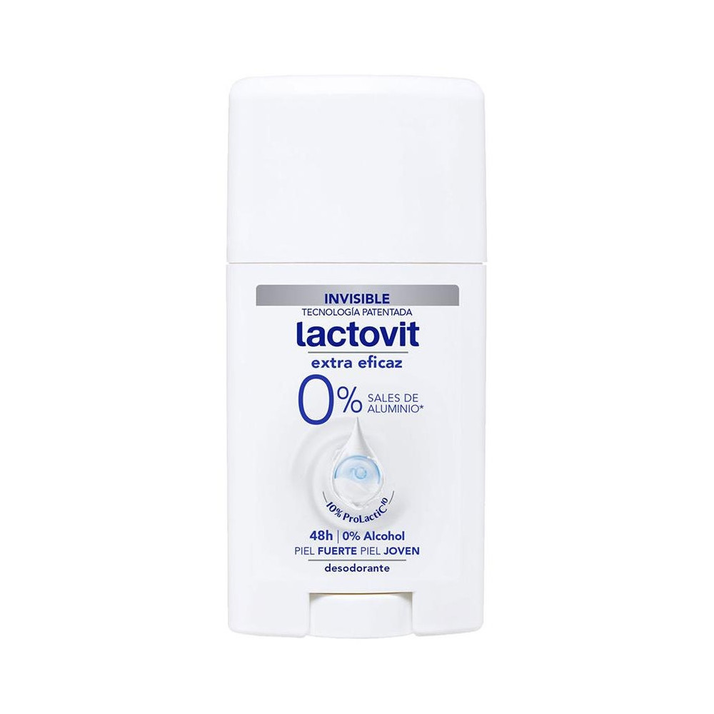 Lactovit Original Extra Eficaz 0% Deodorant Stick, Desodorantes Lactovit - Perfumes Club