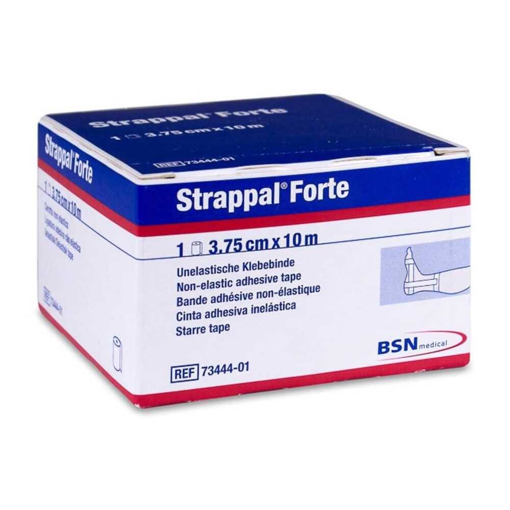 Bsn Strappal Forte Venda Adhesiva 3,75 Cm X 10 M, 1 Rollo